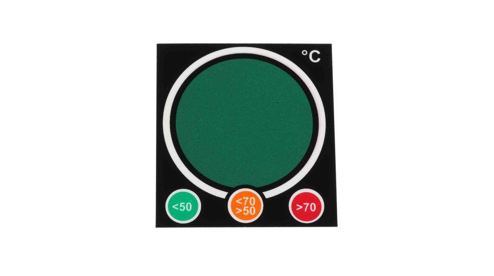 Thermal Strip, Reversible, Acrylic, 50 ... 70°C, Pack of 10 pieces